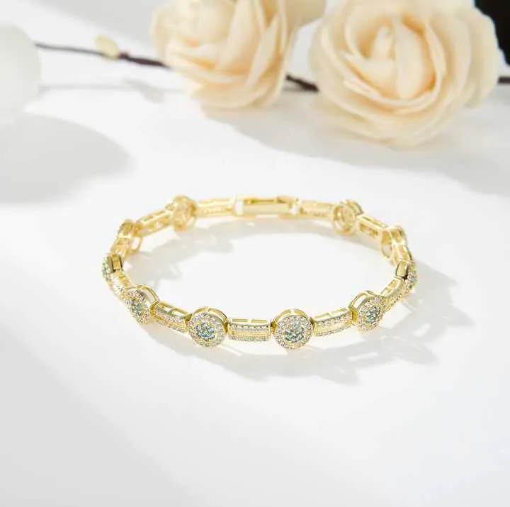 أساور سلسلة تنس نسائية أنيقة - Elegant Women's Tennis Chain Bracelets