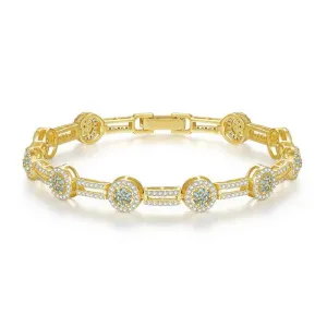 أساور سلسلة تنس نسائية أنيقة - Elegant Women's Tennis Chain Bracelets