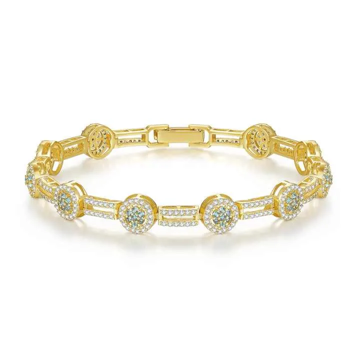 أساور سلسلة تنس نسائية أنيقة - Elegant Women's Tennis Chain Bracelets