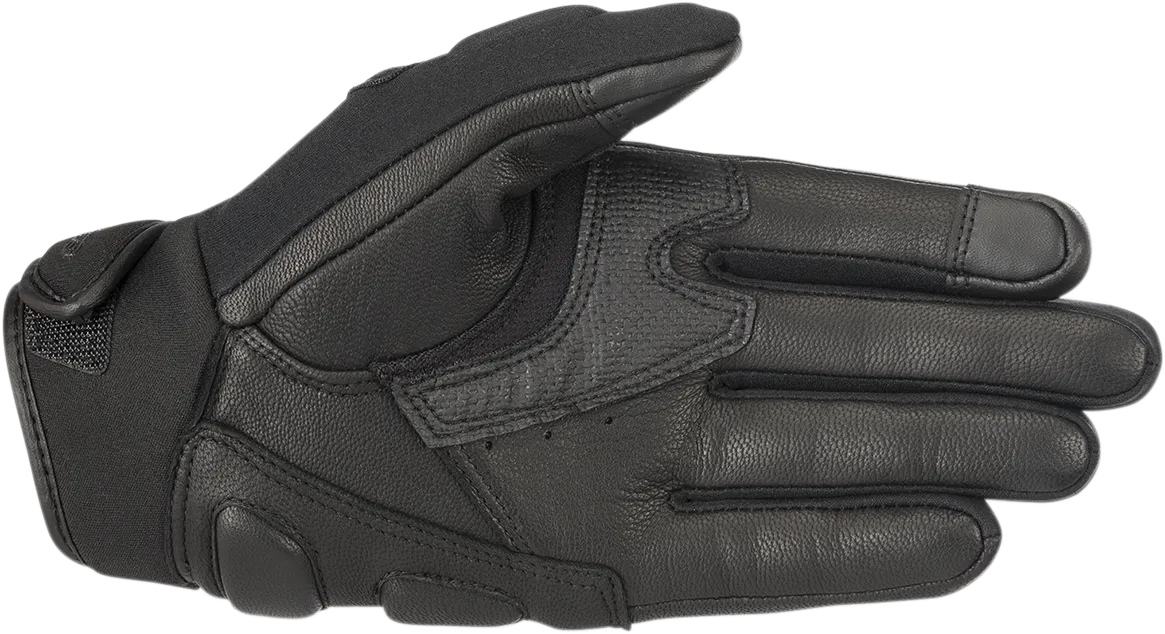 ALPINESTARS Faster Gloves - Black/Black - Large 3567618-1100-L