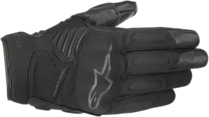ALPINESTARS Faster Gloves - Black/Black - Large 3567618-1100-L