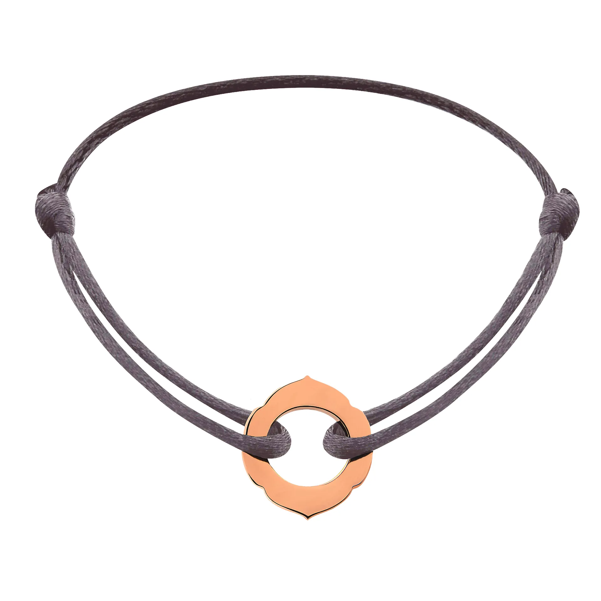 Aura - Rose Gold Cord Bracelet  (choose your colour cords)