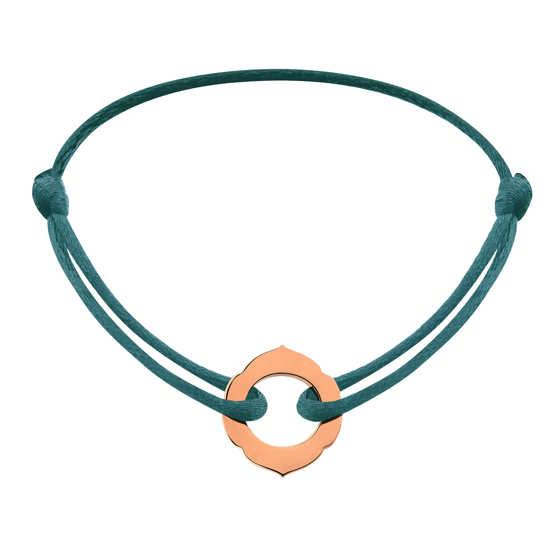 Aura - Rose Gold Cord Bracelet  (choose your colour cords)