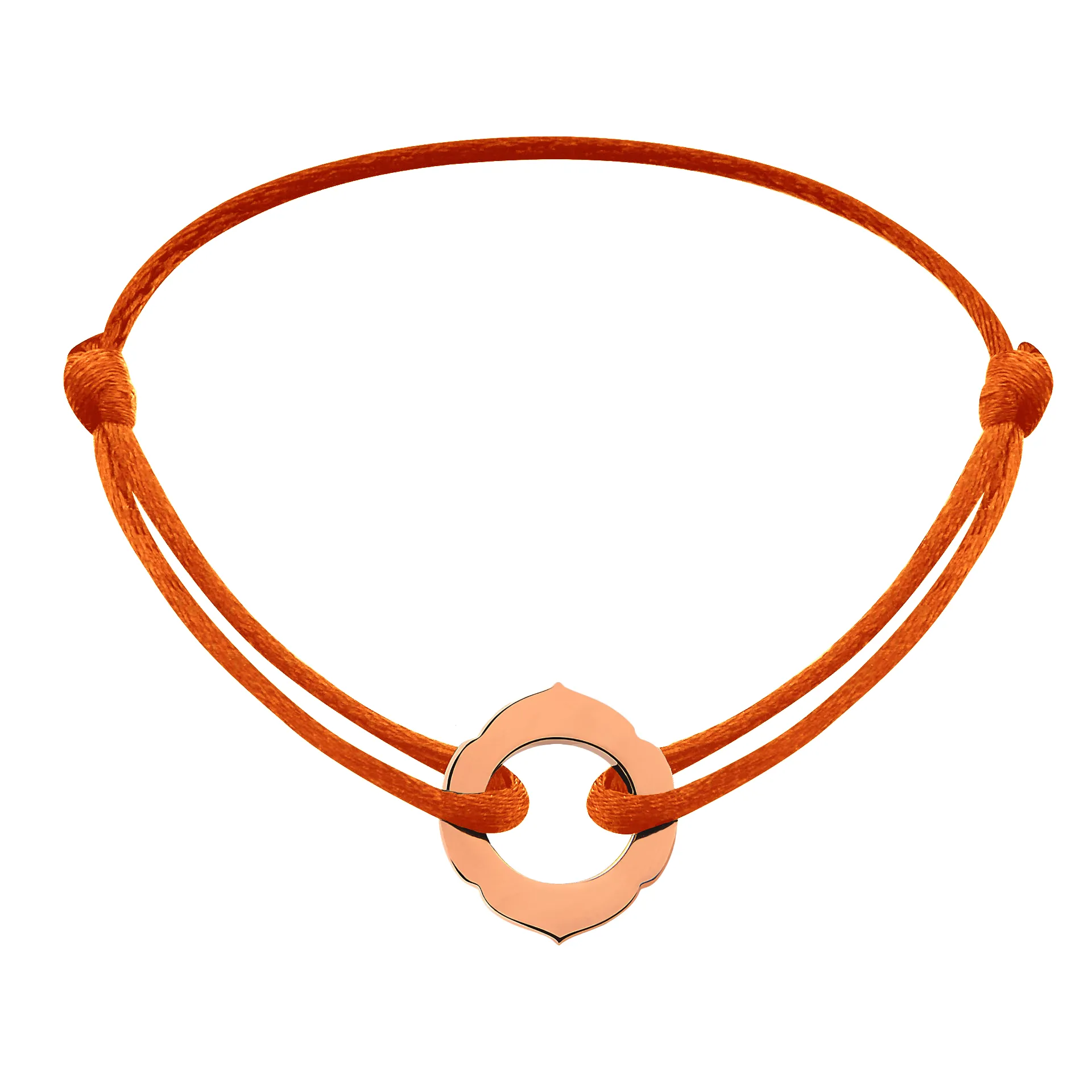 Aura - Rose Gold Cord Bracelet  (choose your colour cords)