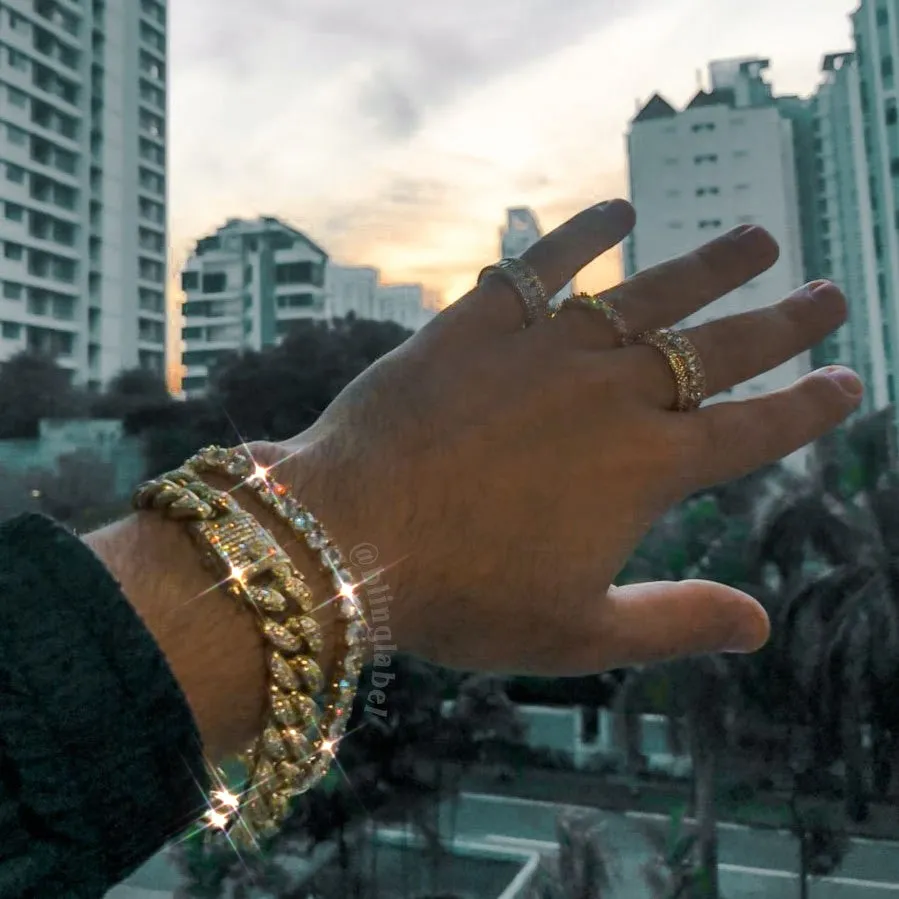 Boss Bracelet Bundle in Gold