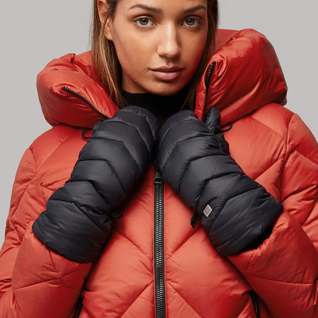 Julia Quilted Down Puffer Mitts