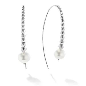 Lagos Luna Graduated Bead Pearl Earrings