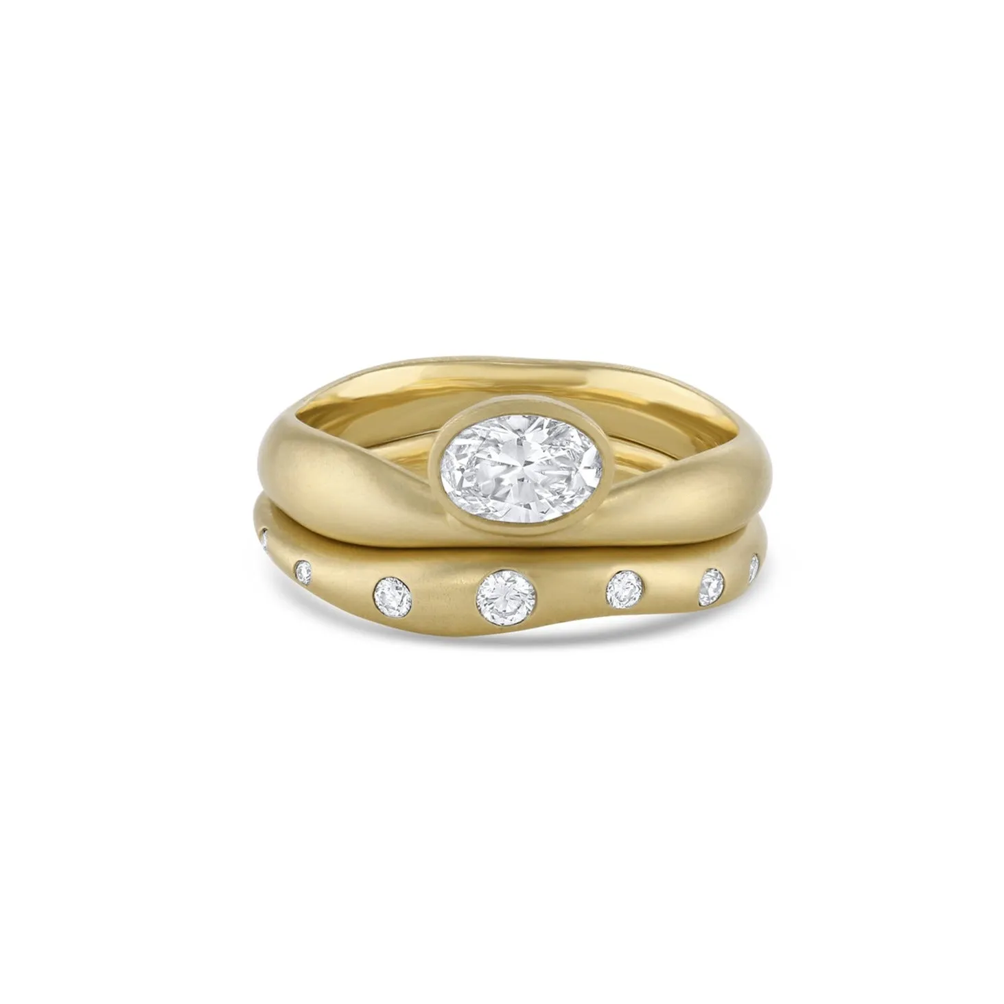 Quinta Diamond Stack Ring